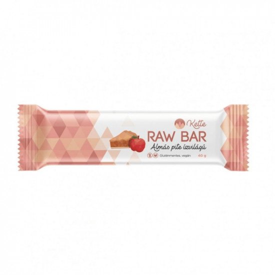 Kette raw bar gyümölcsszelet almás pite 40g