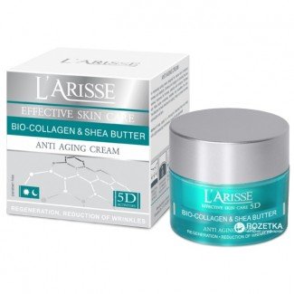 L'arisse ránctalanító arckrém biokollagén + shea vaj 50ml