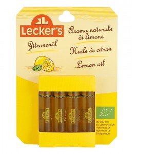 Leckers bio citromolaj /Étkezési/ 4 ampulla