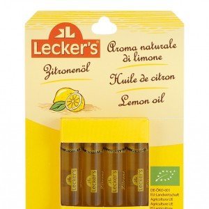 Leckers bio citromolaj /Étkezési/ 4 ampulla
