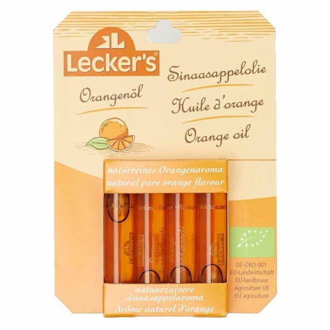 Leckers bio narancsolaj /Étkezési/ 4 ampulla