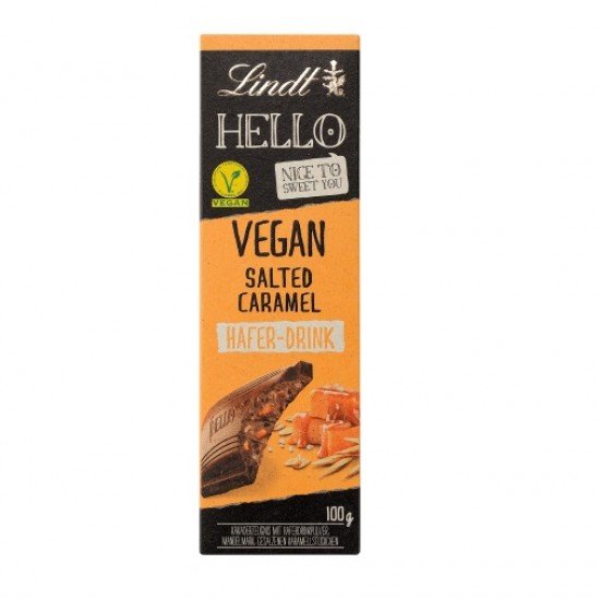 Lindt hello vegan sós karamell-csokoládé 100g