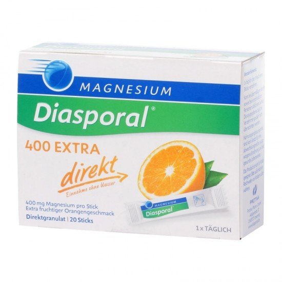 Magnézium diasporal Granulátum direkt 400Mg/20db