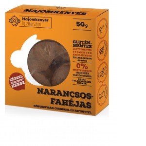 Majomkenyér narancsos-fahéjas paleokeksz 50g