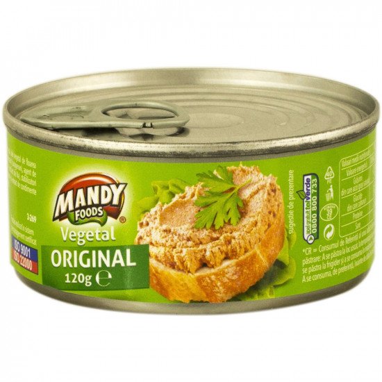 Mandy növényi pástétom 120g 