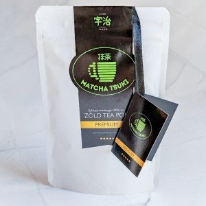 Matcha Tsuki Prémium eredeti japán matcha tea por 100g Matcha Tsuki Prémium eredeti japán matcha tea por 100g
