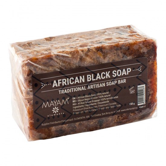 Mayam afrikai fekete szappan 150g