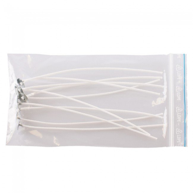 Mayam Kanócszál+kanóctalpak gyertyaöntéshez 10db