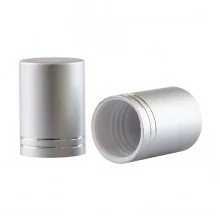 Ellemental Silver matt kupak 10ml-es mini golyós üvegekhez 1db