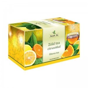 Mecsek zöld tea citrusokkal 20filter