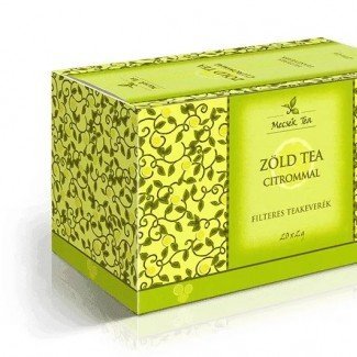 Mecsek zöldtea citrommal 20 filter