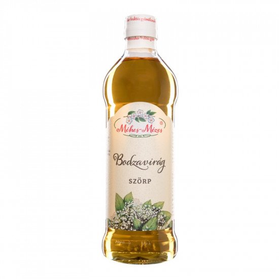Méhes mézes bodzavirág szörp fruktózzal 500ml Méhes mézes bodzavirág szörp fruktózzal 500ml