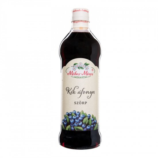 Méhes mézes kék áfonya szörp fruktózzal 500ml Méhes mézes kék áfonya szörp fruktózzal 500ml
