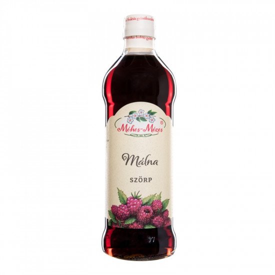 Méhes mézes málnaszörp fruktózzal 500ml