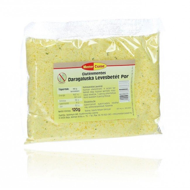 Mester család daragaluska levesbetét por 120g 