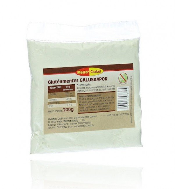 Mester család gluténmentes galuskapor 200g
