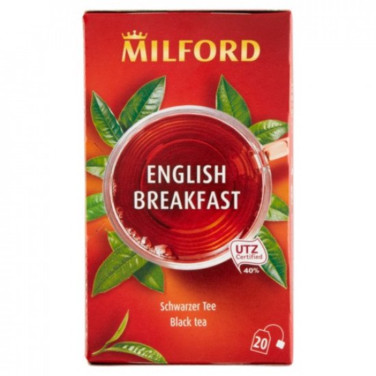 Milford fekete tea english breakfast 20filter