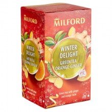 Milford zöld tea narancs-gyömbér 20filter