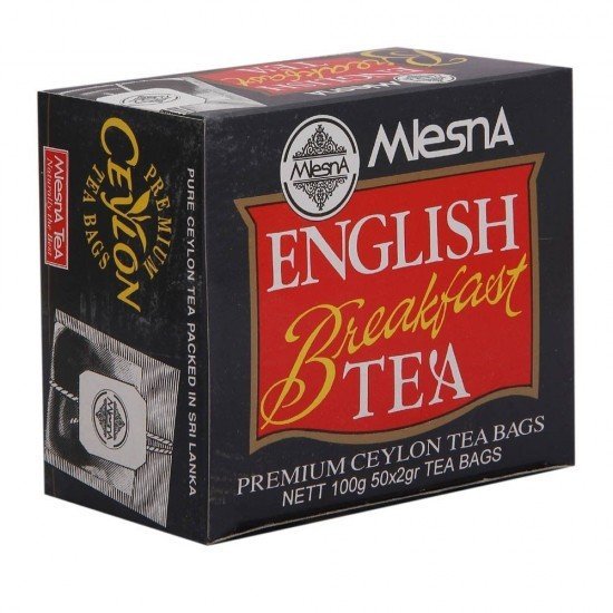 Mlesna english breakfast tea 50 filter