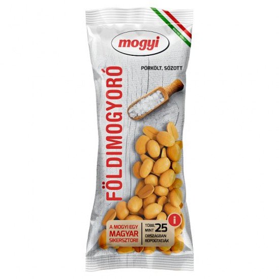 Mogyi földimogyoró pörkölt sós 85g Mogyi földimogyoró pörkölt sós 85g