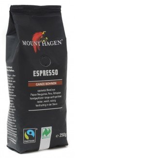 Mount hagen bio szemes espresso kávé 250g