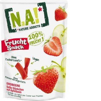 N.a! nature addicts gyümölcsrudacskák eper-alma 35g