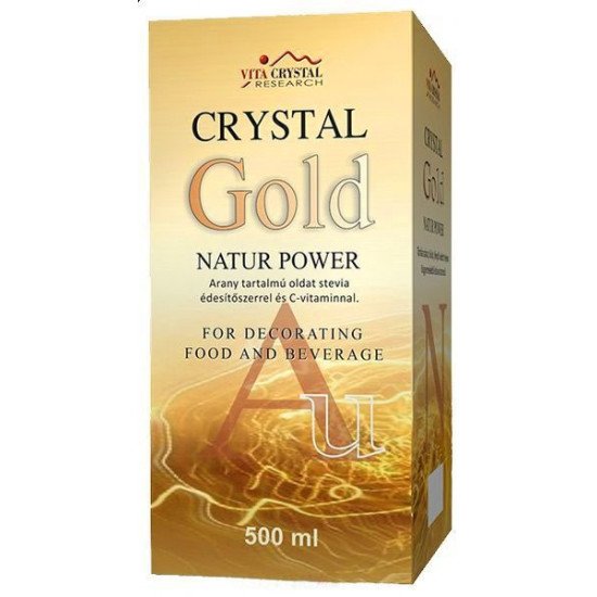 Vita Crystal Gold arany tartalmú oldat 500ml