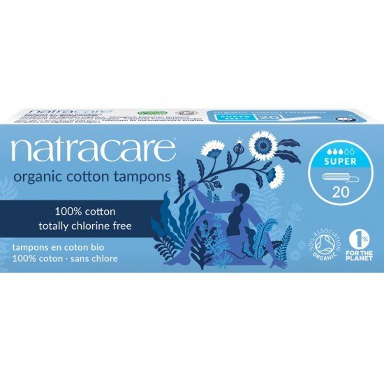 Natracare bio tampon super 20db