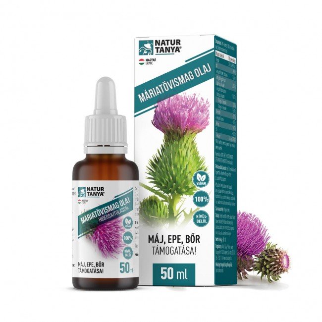 Natur Tanya 100% Máriatövismag olaj hidegsajtolt 50ml