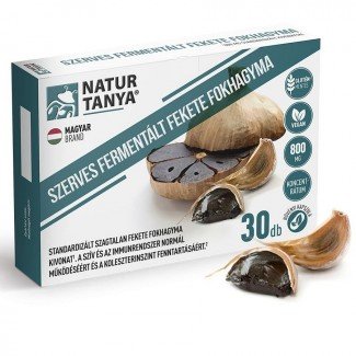 Natur Tanya Fermentált Fekete Fokhagyma 800 mg 30db