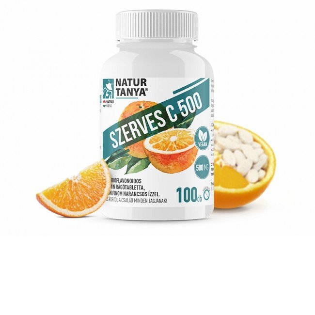 Natur Tanya SZERVES C 500 rágótabletta 100db