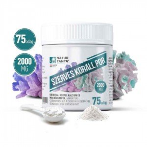 Natur Tanya Szerves korall por 150g