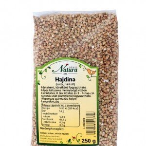 Natura hajdina natur,Hántolt 250g 