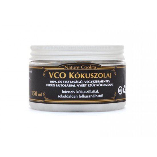 Nature Cookta Vco Szűz Kókuszolaj 250 ml