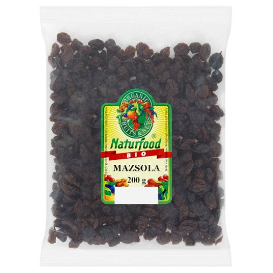 Naturfood bio mazsola 200g 