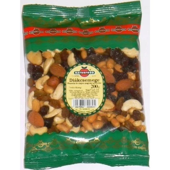 Naturfood diákcsemege 200g Naturfood diákcsemege 200g