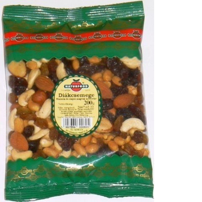 Naturfood diákcsemege 200g 