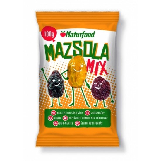 Naturfood mazsola mix 100g