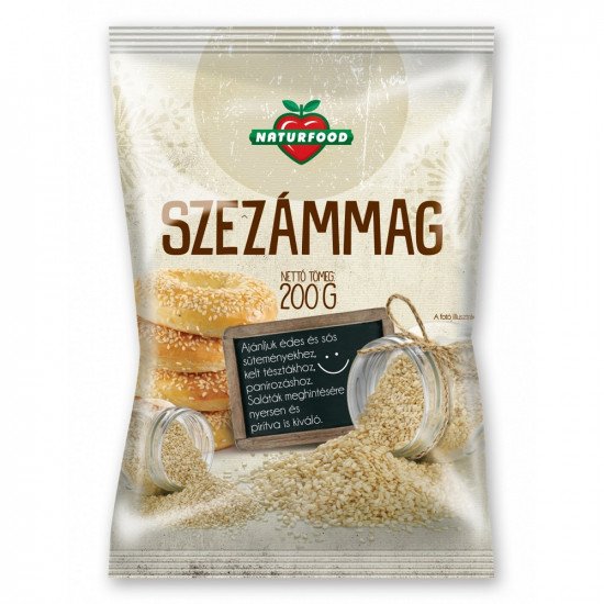 Naturfood szezámmag 200g 