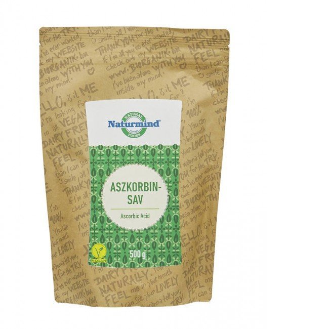 Naturmind aszkorbinsav 500g Naturmind aszkorbinsav 500g