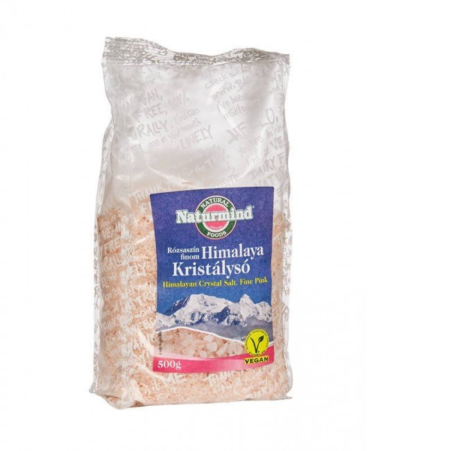 Naturmind kristálysó rózsaszín finom 500g 