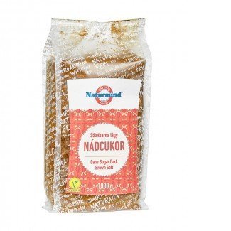 Naturmind nádcukor lágy sötétbarna 1000g 