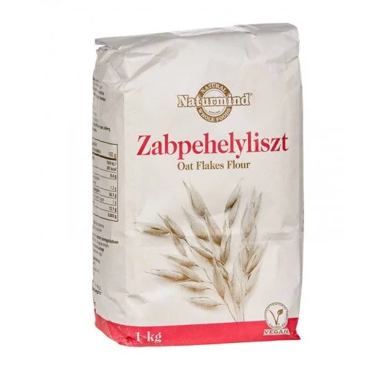 Naturmind zabpehelyliszt 1000g Naturmind zabpehelyliszt 1000g