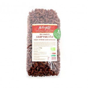 Naturgold bio tészta teljes kiőrlésű szarvacska 250g 