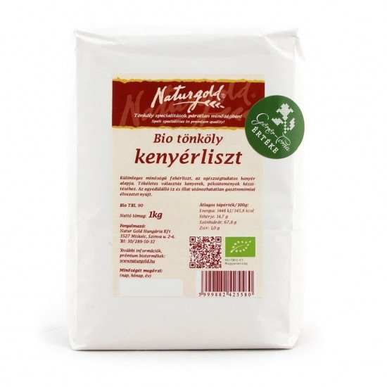 Naturgold bio tönköly kenyérliszt tbl-90 1000g 