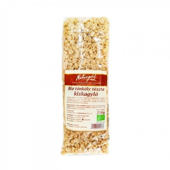 Naturgold bio tönköly kiskagyló tészta 250g 
