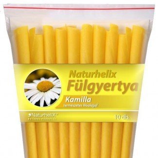 Naturhelix fülgyertya kamilla 10db