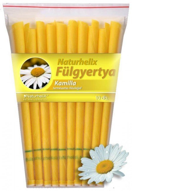 Naturhelix fülgyertya kamilla 10db