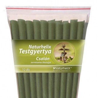 Naturhelix testgyertya csalán 10db