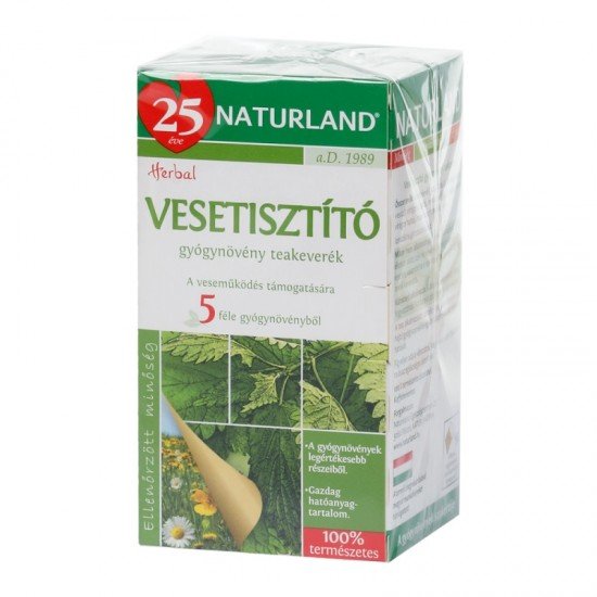 Naturland vesetisztító tea 20 filter